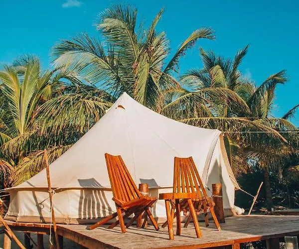 Glamp Ikal Luxury tent Tulum